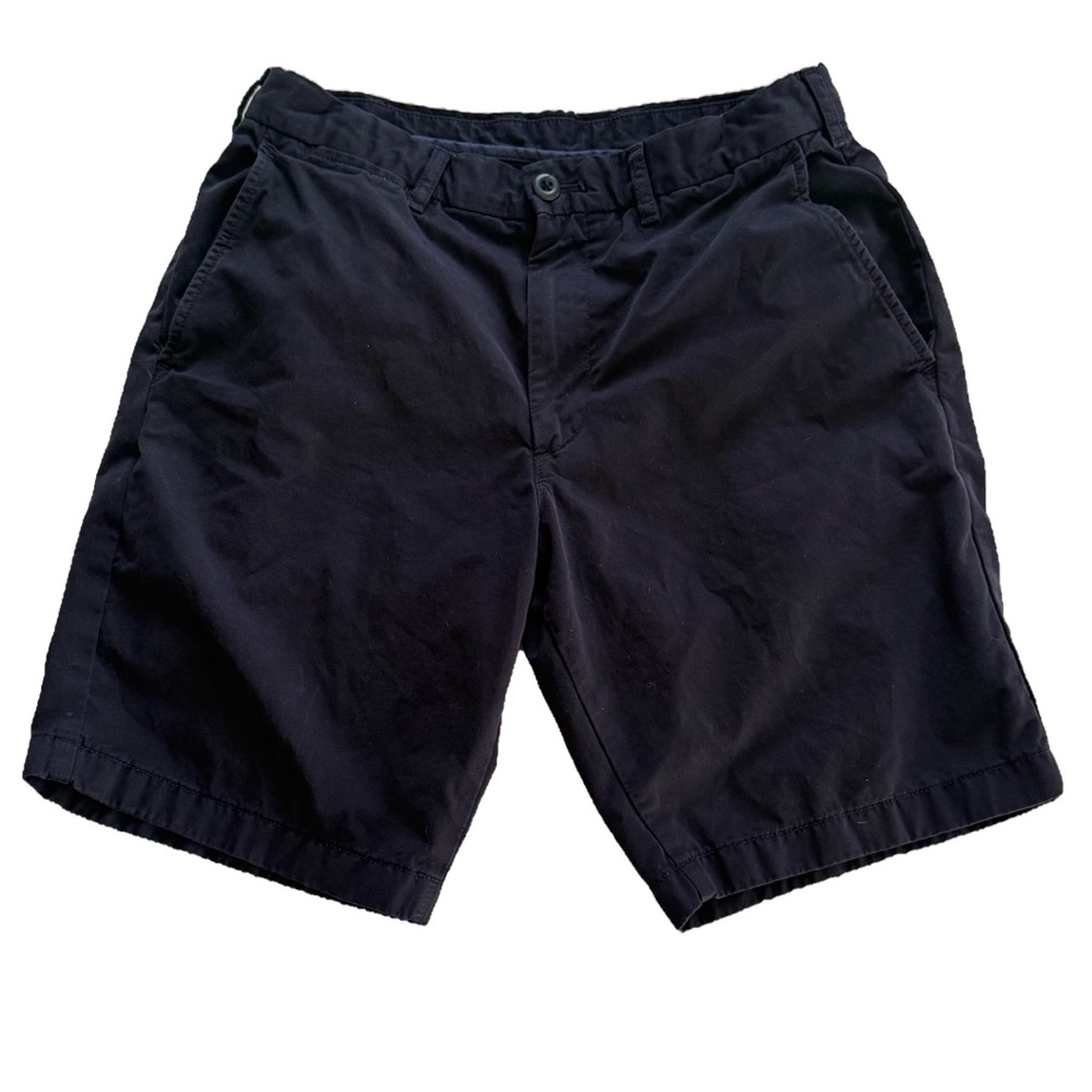 Navy Uniqlo Relaxed Fit Chino Shorts Minimal Classic Preppy Casual Summer